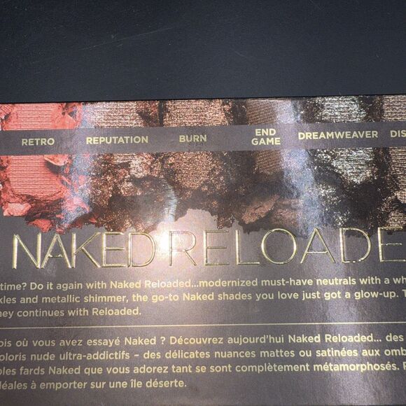Urban Decay NAKED Reloaded 12 Shade Eyeshadow Palette New in Box $50 Value - Picture 8 of 10